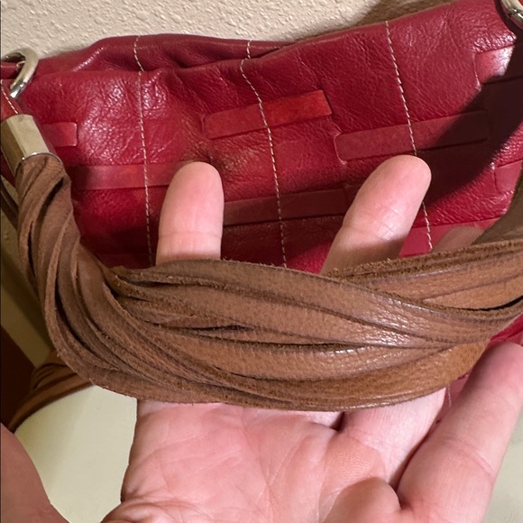 Carbotti Woven Leather handbag - Picture 3 of 10